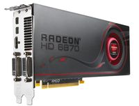 Старшая из двух представленных моделей, Radeon HD 6870, выполнена на основе чипа с частотой ядра 900 МГц. Фото: AMD.