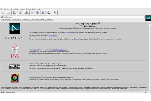 Netscape Navigator запускает проект Mozilla