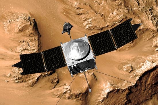 Орбитальный аппарат Maven - Марс - NASA
