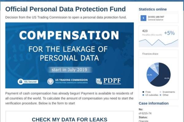 «Лаборатория Касперского»: мошенники обещают компенсацию за утечку данных